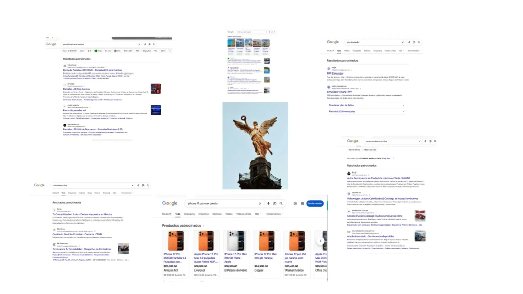 competencia google ads cdmx por zonas campañas sin resultados