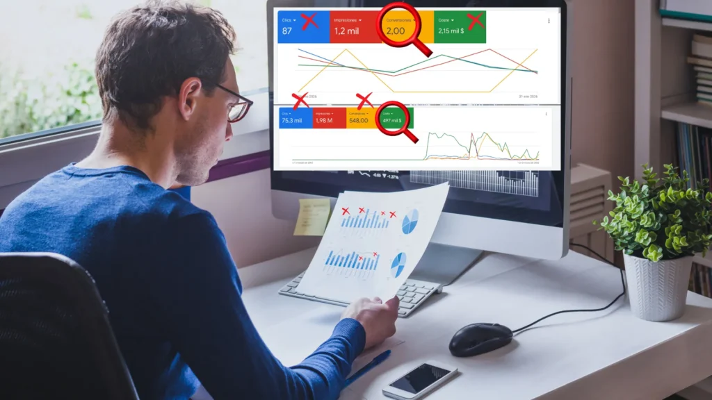 consultor Google Ads en México análisis de estructura de campañas
